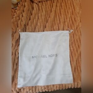 Michael Kors White Drawstring Dust Bag